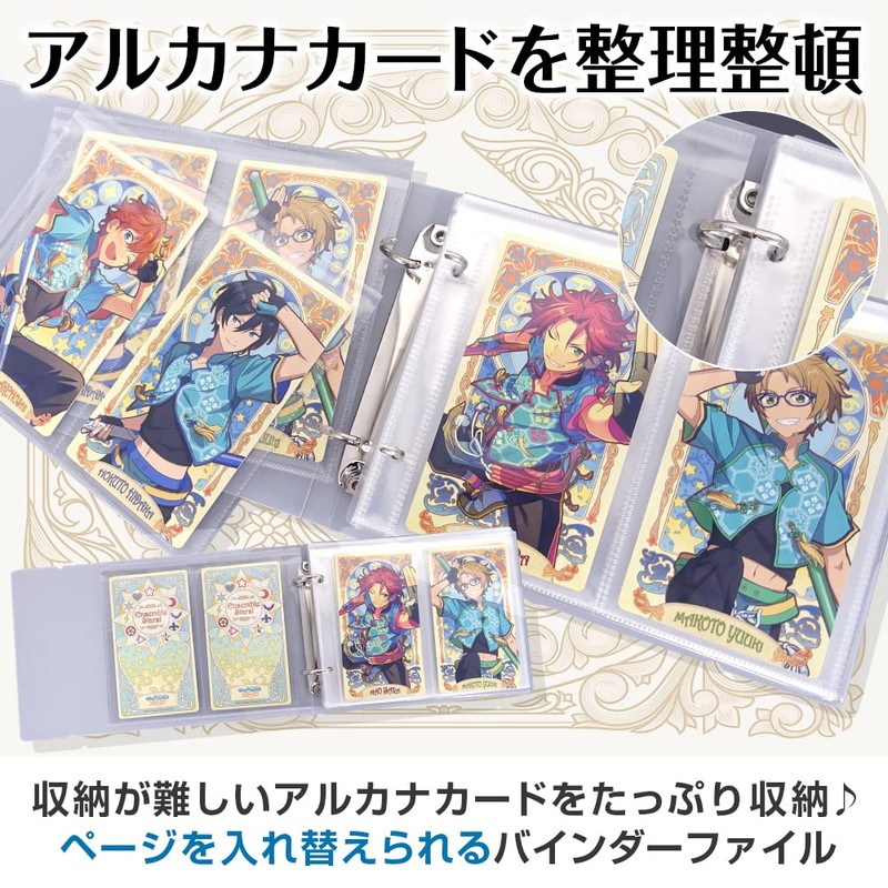 Ansta Arcana Card Storage File, Holds 50 Cards