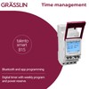 GRÄSSLIN Talento Smart B15 43.02.0001.1 Digital Timer with Bluetooth and