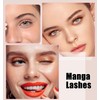 Manga Lashes Cluster, 120 Pcs 3 Styles Manga Lashes with