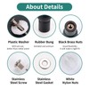 Toilet Seat Fixed Screw Toilet Seats 24 Pieces