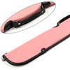 Funky Chalk Quality Thick Padded PINK Vinyl 2pc Soft Cue