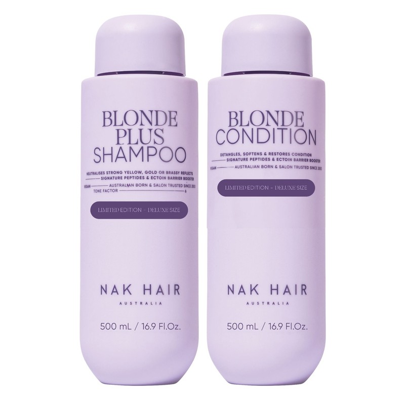 NAK Hair Limited Edition Blonde Plus Duo 500ml