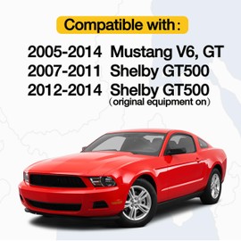 SUSUPACi M5570A 4Pcs Front and Rear Bump Stops Fit for Ford Mustang 2005-2012 Replace M-5570-A, Jounce Bumper Kit