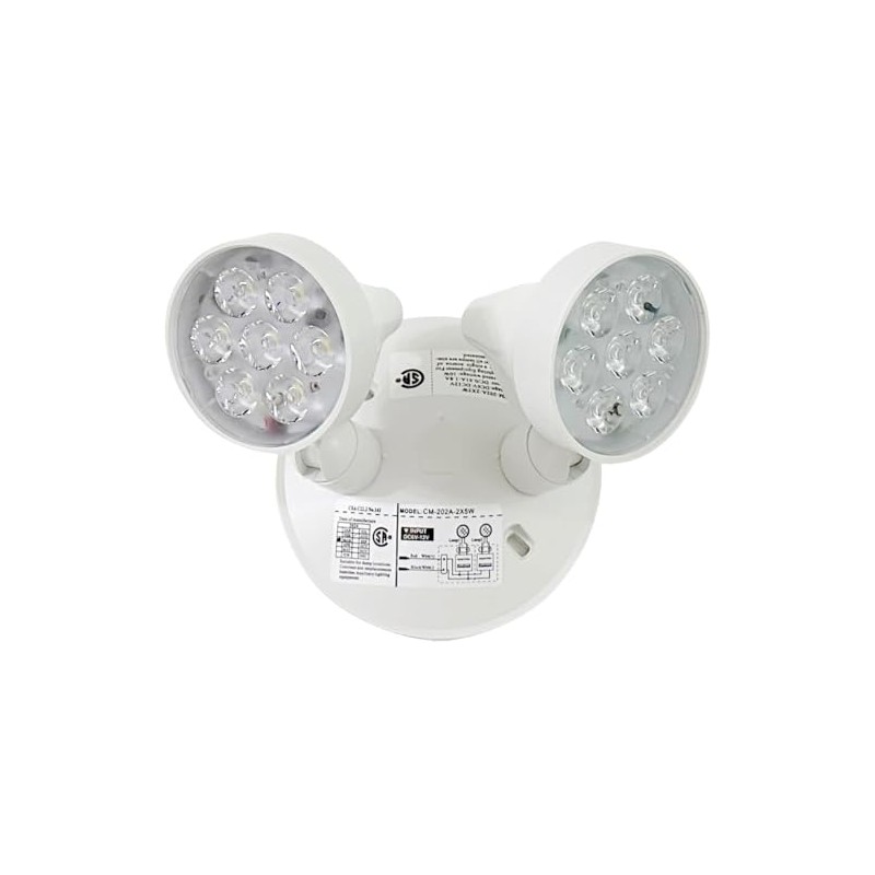 Venandi Emergency Remote Head Lighting, Double Head Emergency Light, CSA