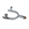 AJ Tack Wholesale Mens Chrome Engraved Utility Spur