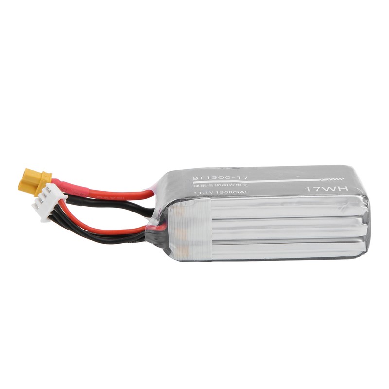 RC 1500mAh Lipo Battery 11.1V Provide Strong Power XT30 Output