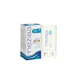 Bloqueador solar en barra SPF 50+, 20gr, Efecto BLUR, Mineral, Retoque Facial, Práctico, Vitamina E.