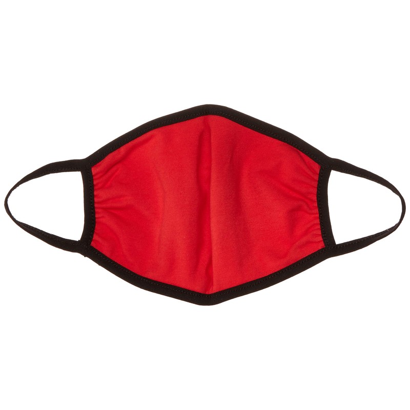 Quality Durables (クオリティ デュラブルズ) キッズ 4枚パック 繰り返し使えるフェイスカバー レッド/グレー/ロイヤルブルー/ヘザーグレー ビッグキッズ