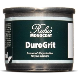 Rubio Monocoat DuroGrit Outdoor Wood Oil, Stain & Sealer - Atacama Grey | 1 Layer, UV Protection for Deck, Fence & Furniture | 30 ml Sample