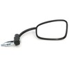 Universal Black Folding Bar End Mirror - 7/8" Handlebars -