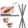 100 Pack Disposable Eyeliner Brush, JASSINS Eye liner Applicator Cosmetic