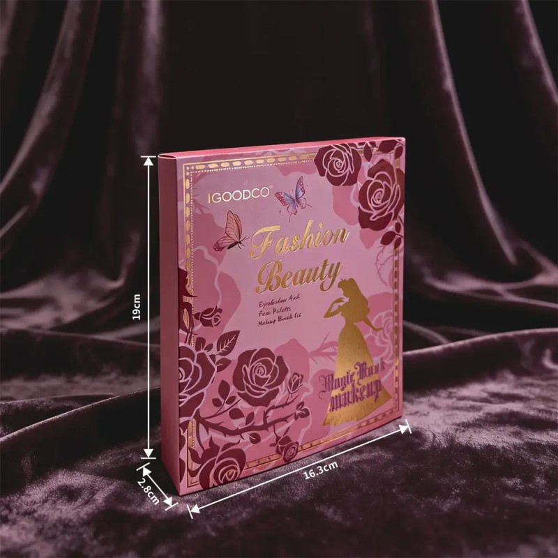 Paleta De Maquillaje De 68 Pcs Con Labial De Larga