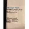 Room Essentials Shower Curtain Liner Room Essentials lightweight PEVA 70in