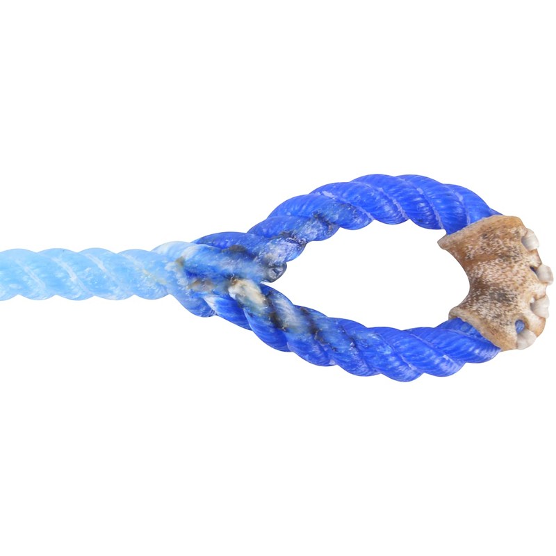 RATTLER ROPES Racer Calf Piggin String, Blue Eye 1/4-inch, Blue,