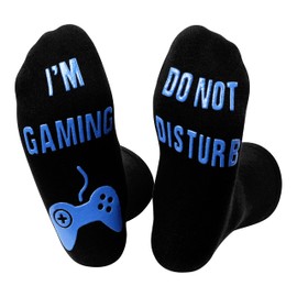 G Gmmgicc Do Not Disturb I'm Gaming Socks,Christmas Men Gifts for Men,Stocking Stuffers for Teenage Boys,Gifts For Boys,Son,Men,Dad