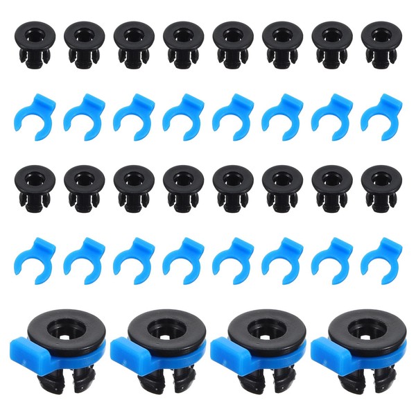 40Pcs Bowden Tube Coupler Collet Clamp Clip Bowden Collet and