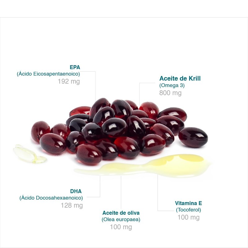OMEGA 3 60 Cápsulas blandas con Ácidos grasos esenciales de