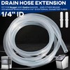 Terixe 8.2 Ft Ice Maker Drain Hose Extension for Opal