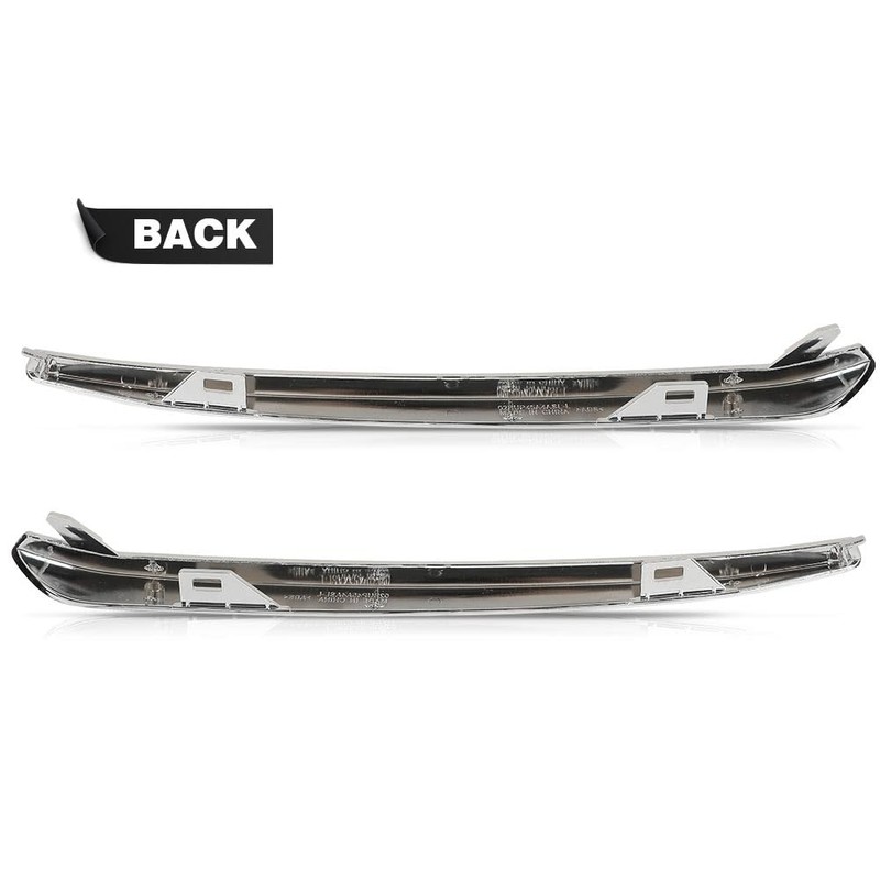 G-PLUS Front Lower Bumper Trim Molding Chrome Compatible with Chevy