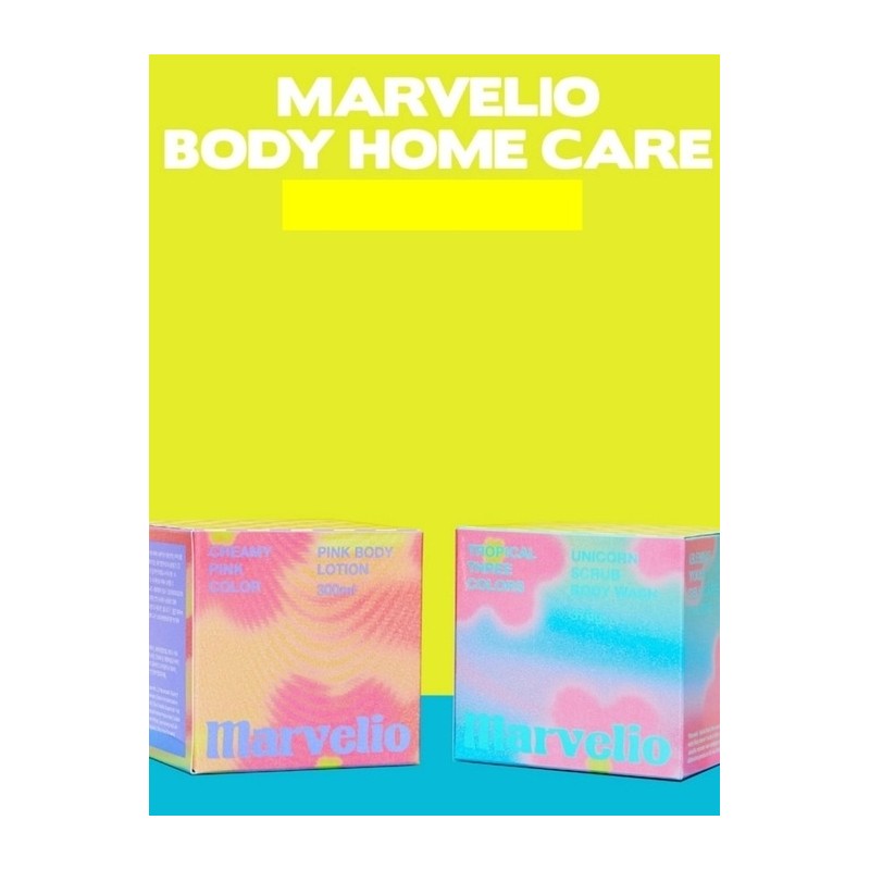 [Set of 2] Pink Body Lotion + Unicorn Scrub &