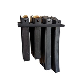 Hammy3DPrints Mount for Mini 14 Mags - Wall | Magazine Holder Storage Rack (5 Mag)