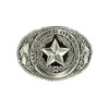Nocona Texas Seal Buckle - Silver Plated