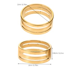 TEHAUX 4pcs Jump Ring Opener Closer Tool Circle Jump Ring Opener for Jewelry Craft Accessories Inner Multi Color Options for DIY Jewelry Making