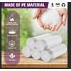 2.6-Gallon Trash Bags Heavy Duty - Heihaily Drawstring Kitchen Garbage