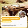 Woodworking Bench Vise Hard Wood Vise Portable Wood Workbench with