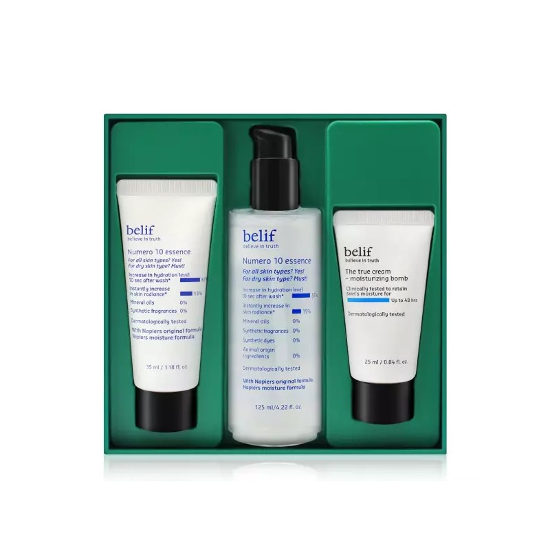 Belif 빌리프 뉴메로 10 에센스 125ml+35ml 기획세트 속건조 건성 진정