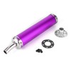 Stainless Steel Exhaust Muffler Silencer 20mm/0.8in Modified Parts for 2