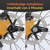 NICEDACK Bicycle Trailer Coupling 304 Stainless Steel Adapter, Adaptor Bicycle