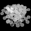 zalati Coin Holder Capsules 100pcs Round Plastic Coin Container Storage