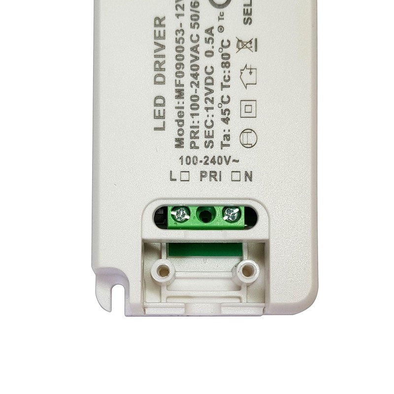 LED Transformer 12 V DC 6 Watt Power Supply Transformer