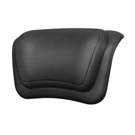 Koelaa Bath Pillow, Waterproof Bath Pillow, 3D Ergonomic Bathtub Pillow, Bathtub Accessories, Bath Pillow with 2 Non-Slip Suction Cups, Premium Bath Cushion, Bath Pillow for Home Spa Headrest-Black