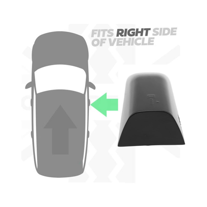 Keenso Left Exterior Door Handle Cover,Black LR048299 Replacement for Range