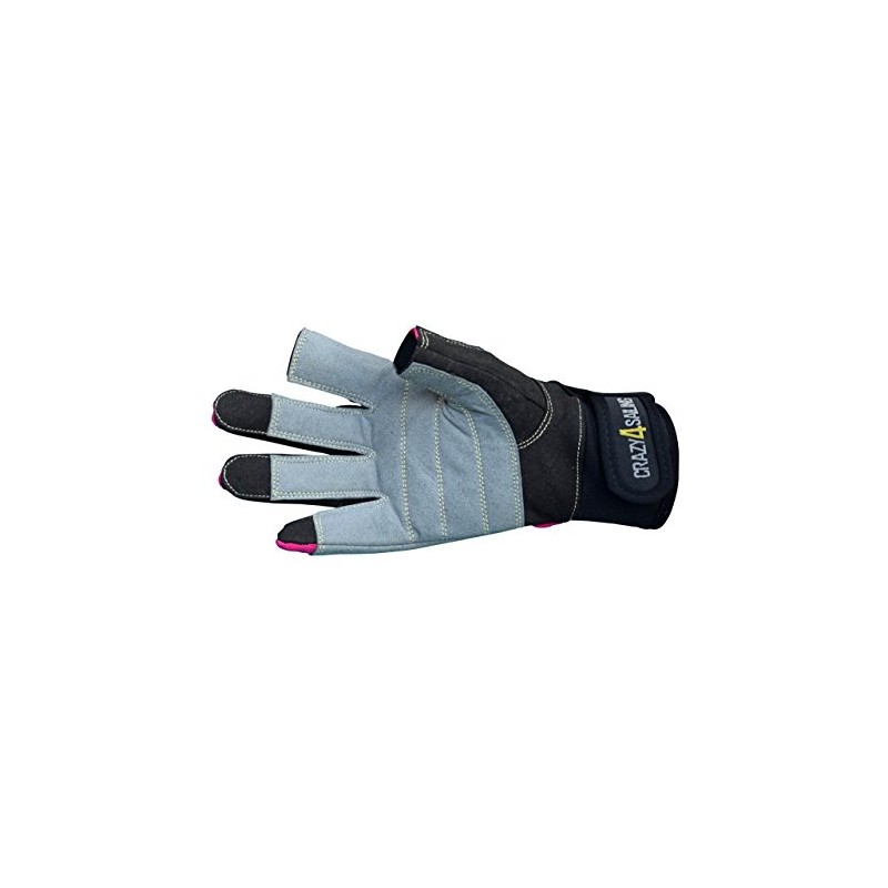 crazy4sailing Unisex Sailing Gloves Offshore – 2 Finger-Free, Colour: Candy,