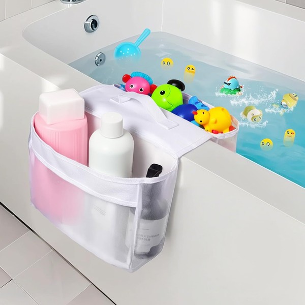 Zyiphor Bath Toy Storage, Bath Toy Mesh Bag, Bath Toy