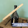 Papierdrachen Wooden Barbecue Tongs with Engraving Grandpa Set 02