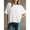 Dokotoo Women's Tops for Women 2025 Loose Oversized Basic Tee