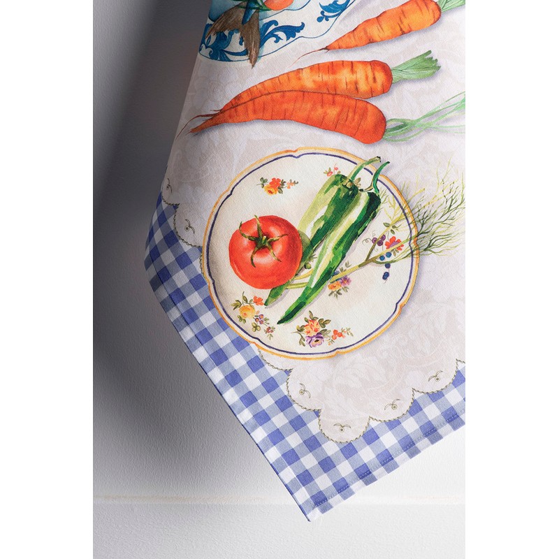 Maison d' Hermine Tea Towel, 100% Cotton Set of 3,