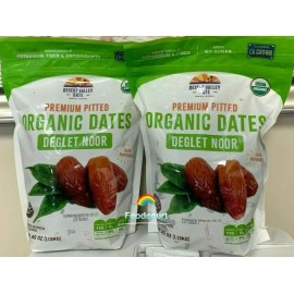 Desert Valley 2 Packs Desert Valley Organic Dates Deglet Noor Dried Fruit 40 oz Each Pack