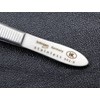 Hans Kniebes Slanted Tweezers 8 cm - Precision Eyebrow Tweezers