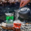 Lixa-da Camping Kettle, 0.8 L/1.4 L Kettle, Teapot, Coffee Pot,