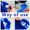 2 Quart Home Enema Bag Kit with Hose Tips and