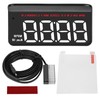 Fockety OBD2 Windscreen HUD Head Up Display with Display, Speed,