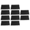 10Pcs Acoustic Foam Noise Pollution Reducing Polyurethane Sound Absorption Foam