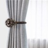 KAMANINA Decorative Curtain Drapery Holdbacks, Curtain Tiebacks Hooks with Screws