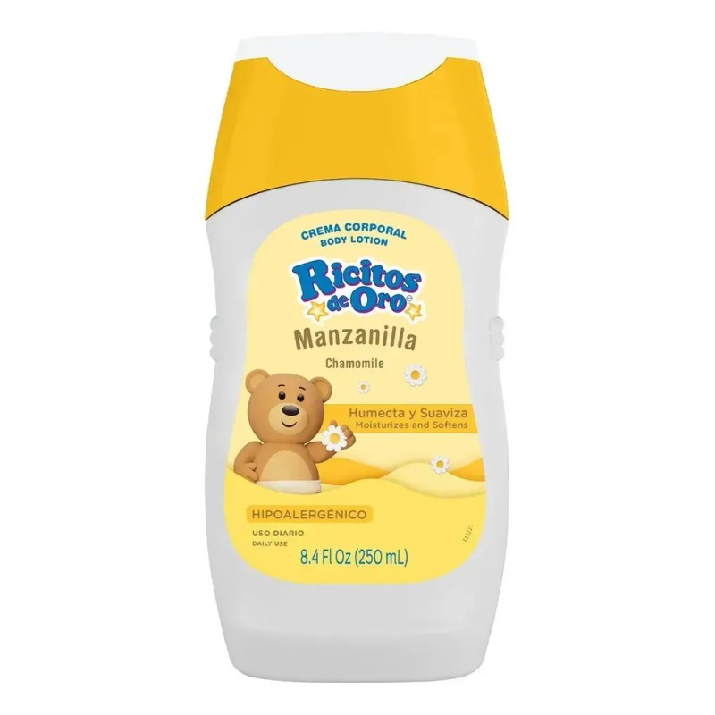 Crema Ricitos de Oro Manzanilla Hipoalergénico 250ml Grisi