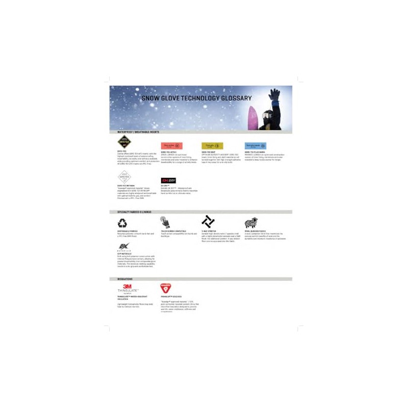 Dakine Nova Short Rubber Gloves Large